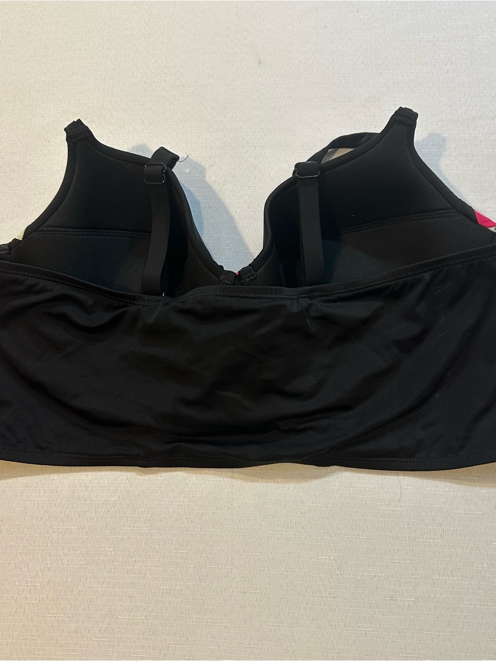 Swim By Cacique 42F Longline Underwire Bikini Top Stripe - Picture 7 of 13